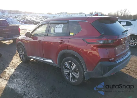 2021 Nissan Rogue Sl Intelligent Awd из США, поврежденный, VIN 5N1AT3CB5MC823923